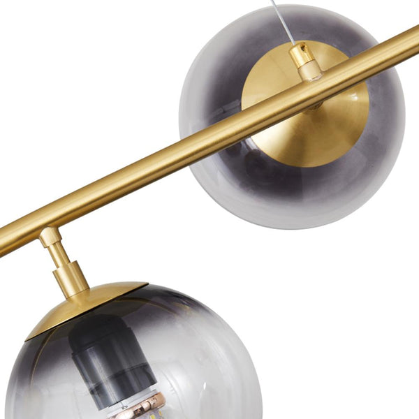Kitchens 'n Lights-Modern Modo Glass Globe Kitchen Island Chandelier-Chandelier-Default Title-