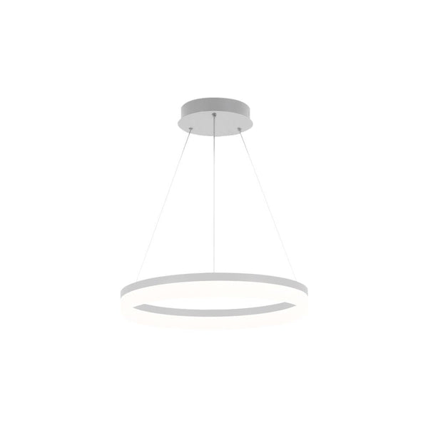 Kitchens 'n Lights-Modern White / Black Wagon Wheel LED Chandelier Light-Chandelier-24''-Cool White