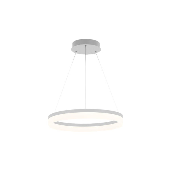 Kitchens 'n Lights-Modern White / Black Wagon Wheel LED Chandelier Light-Chandelier-24''-Warm White