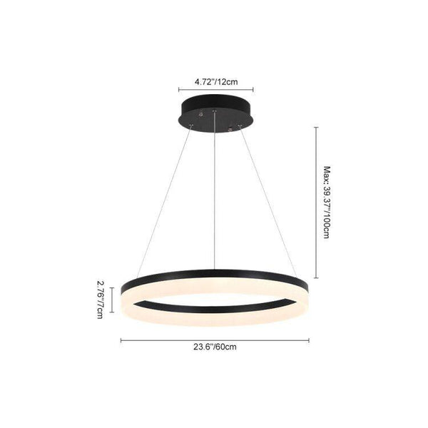 Kitchens 'n Lights-Modern White / Black Wagon Wheel LED Chandelier Light-Chandelier-32''-Warm White