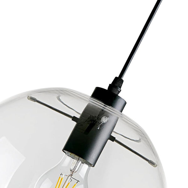 Kitchens 'n Lights-One-Light Glass Pendant Light-Chandelier-3-light-