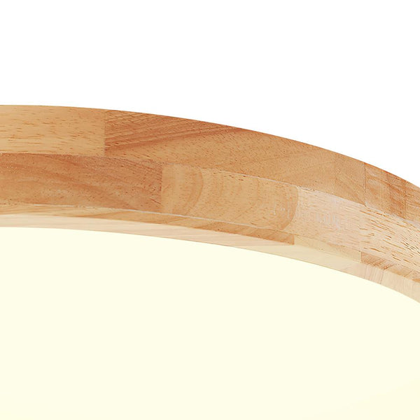Kitchens 'n Lights -Scandinavian Wood LED Flush Mount Light-Flush Mount-11''-