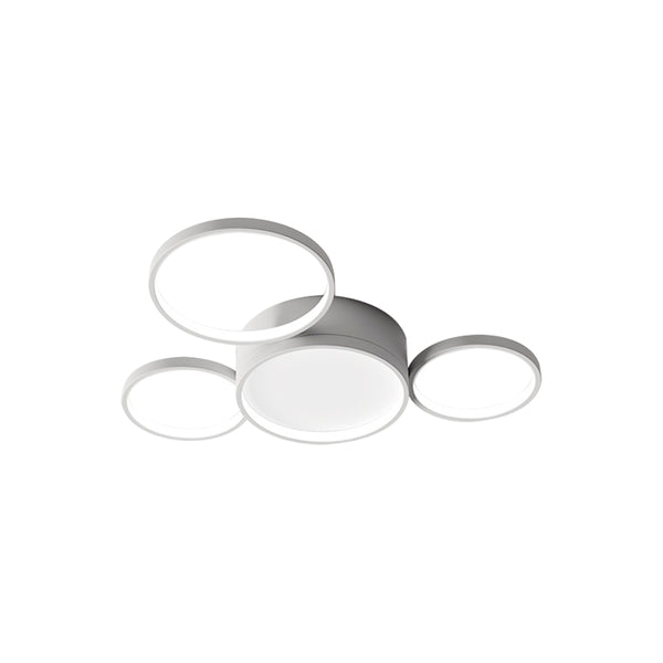 Modern LED 3/4/5/7 Rings Ceiling Light Flush Mount - Thehouselights