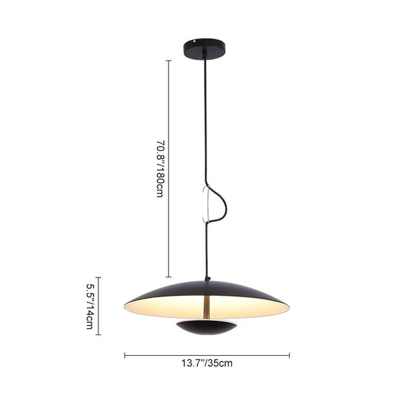 Thehouselights-1 Light HeadHat Plate Vertical Linear Pendant Lighting-Pendant-Wood-