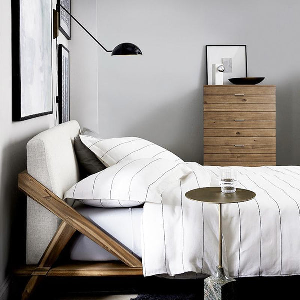 Thehouselights-1-Light Long Arm Twist Wall Light-Wall Lights-Brass-