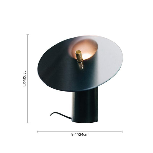 Thehouselights-1-Light Modern Glass Table Lamp-Table Lamp--