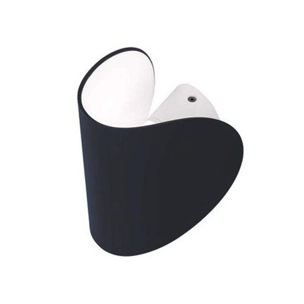 Thehouselights-1-Light Rotatable Minimalist Modern LED Wall Sconce-Wall Lights-Black-