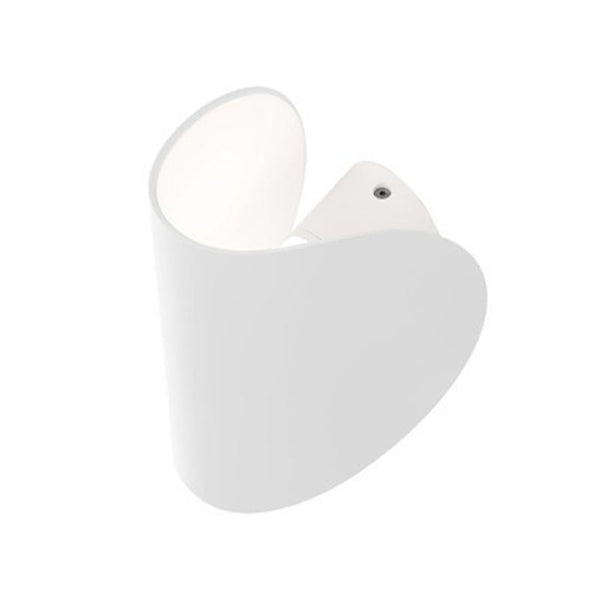 Thehouselights-1-Light Rotatable Minimalist Modern LED Wall Sconce-Wall Lights-White-