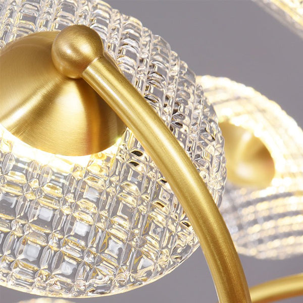 Thehouselights-1/2 Light Curving Brass Wall Sconce-Wall Lights-1-Light-