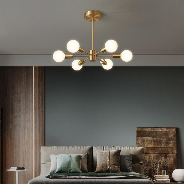 Thehouselights-12-Light Large Sputnik Chandelier-Chandelier--