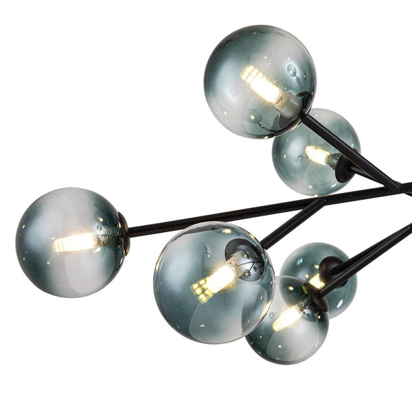 Thehouselights-15-Light Blue Branch Sputnik Chandelier-Chandelier-Gold-