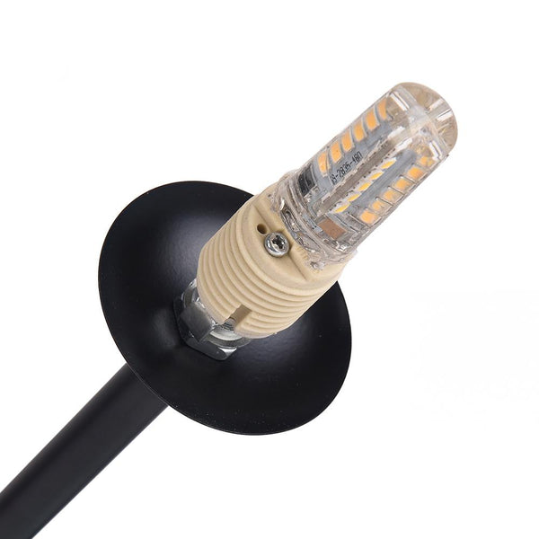 Thehouselights-15-Light Bubble Modern Linear Chandelier-Chandelier-Black-