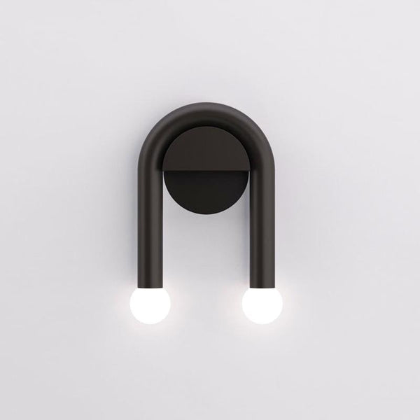 Thehouselights-2-Light Arched Wall Sconce in U Shape-Wall Lights--