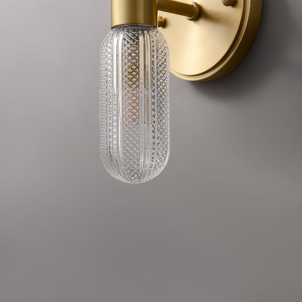 Thehouselights-2-Light Cylinder Wall Sconce Up and Down-Wall Lights--