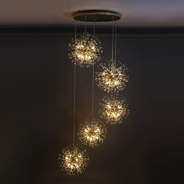 Thehouselights-24/40-Light Modern Large Sputnik Firework Chandelier-Chandelier-40-Light-