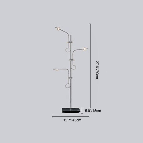 Thehouselights-3-Light Atmosphere Shadow Table Lamp-Table Lamp--