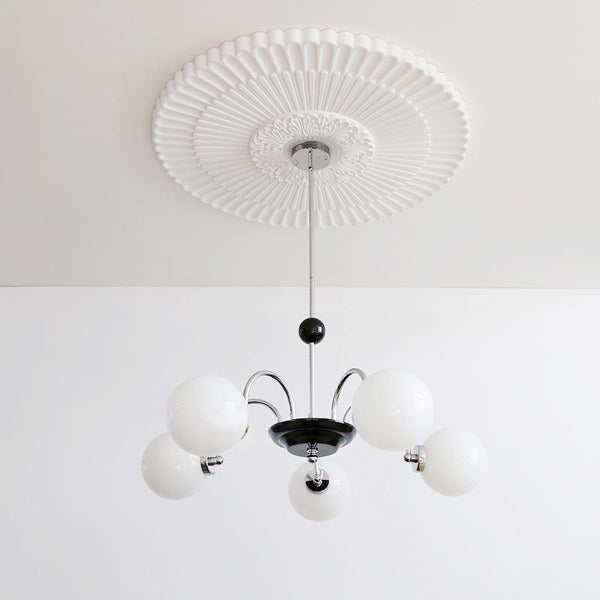 Thehouselights-3/5 Light Glass Bubble Sputnik Chandelier Mood Light-Chandelier-5-
