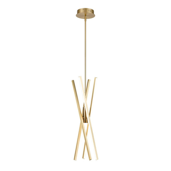 Thehouselights-4-Light LED Sputnik Chandelier-Chandelier-Chrome-
