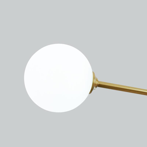 Thehouselights-6-Light Glass Globe Ceiling Light-Ceiling Light--