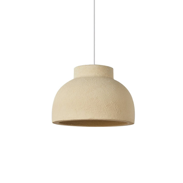 Thehouselights-Bowl-Shaped Wabi-Sabi Pendant Lighting-Pendant-Green-39 cm.