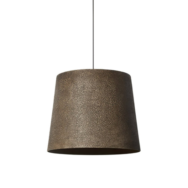 Thehouselights-Brown Metal Pendant Light-Pendant-Cone-