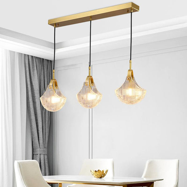Thehouselights-Cluster Sector Glass Pendant Lighting-Pendant--