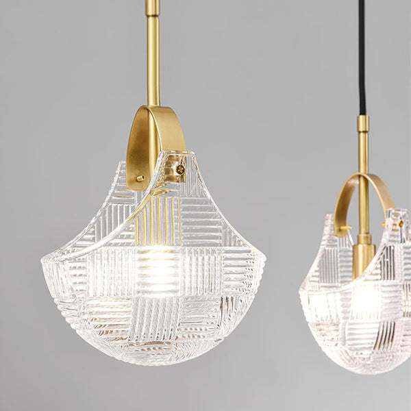 Thehouselights-Cluster Sector Glass Pendant Lighting-Pendant--