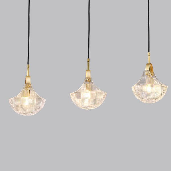Thehouselights-Cluster Sector Glass Pendant Lighting-Pendant--