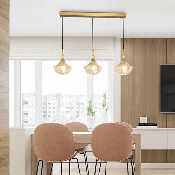 Thehouselights-Cluster Sector Glass Pendant Lighting-Pendant--