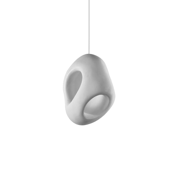 Thehouselights-Creamy Eggshell Tone Pendant Light-Pendant-42 cm-