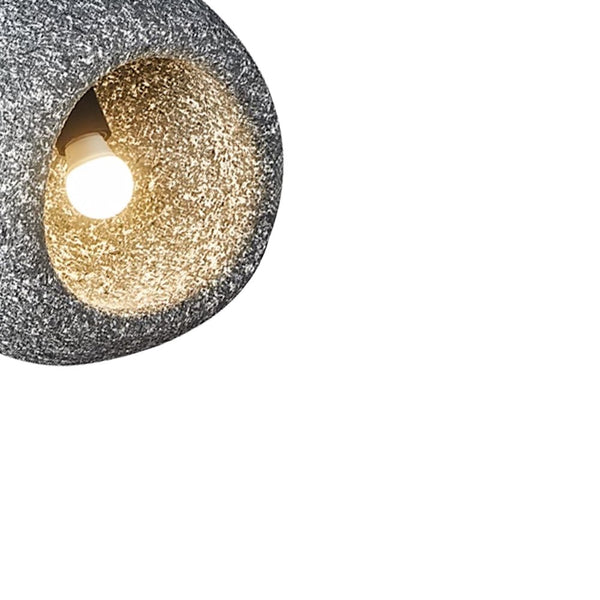 Thehouselights-Creative Cave Resin Pendant Light-Pendant-Light Red-