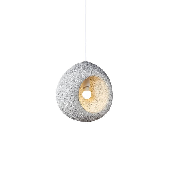 Thehouselights-Creative Cave Resin Pendant Light-Pendant-Light Red-