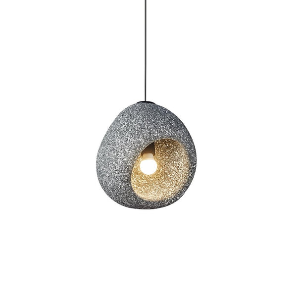 Thehouselights-Creative Cave Resin Pendant Light-Pendant-Light Red-