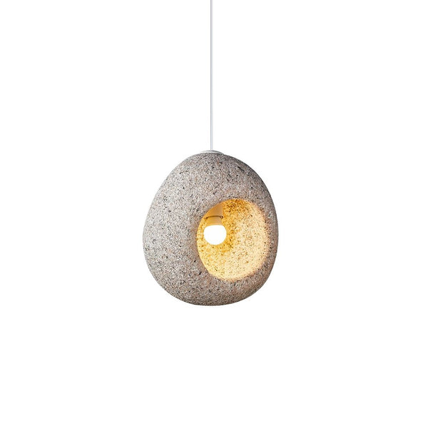 Thehouselights-Creative Cave Resin Pendant Light-Pendant-Light Red-