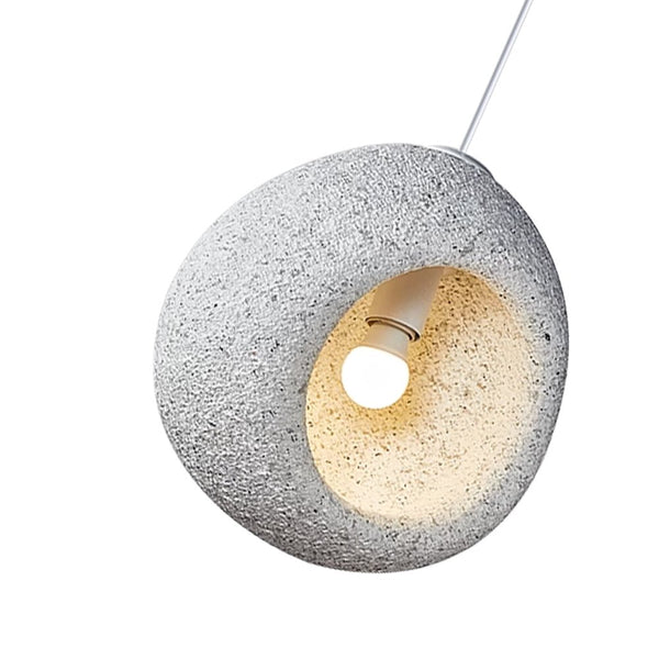 Thehouselights-Creative Cave Resin Pendant Light-Pendant-Light Red-