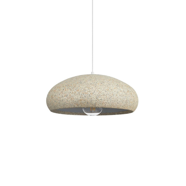 Thehouselights-Creative Ceramic Oval Pendant Light-Pendant-Yellow-