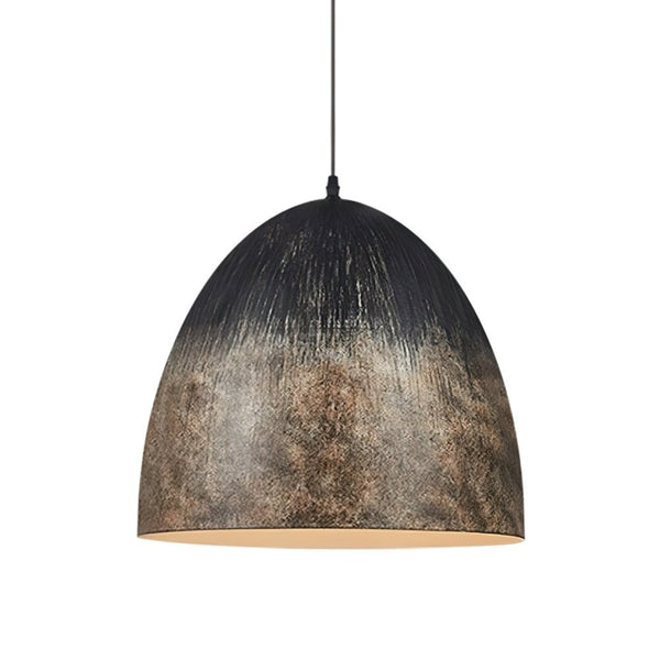 Thehouselights-Creative Handmade Gradient Wabi Sabi Pendant Light-Pendant-Black-