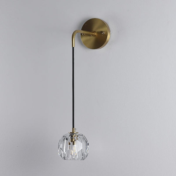 Thehouselights-Crystal 1-light Mini Wall Sconce-Wall Lights--