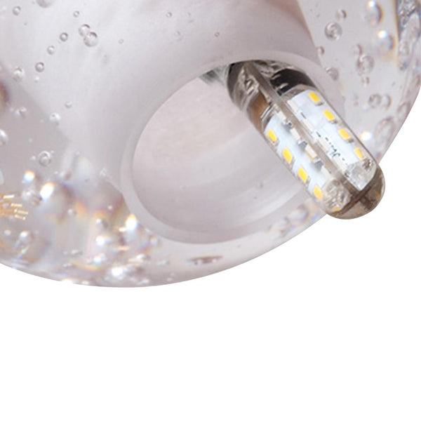 Thehouselights-Crystal Globe Cluster Pendant Light-Pendant-20Lt-