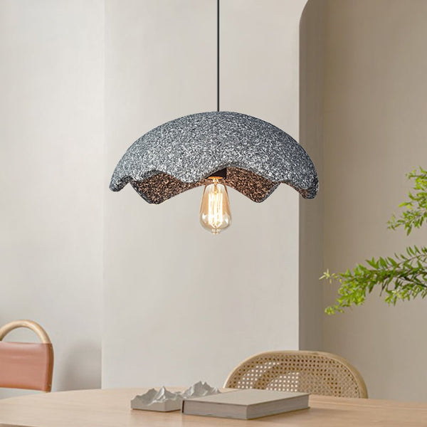 Thehouselights-Designer Flower-Shaped Pendant Lighting-Pendant-Gray-