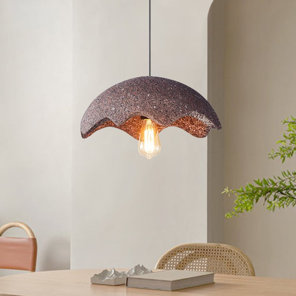 Thehouselights-Designer Flower-Shaped Pendant Lighting-Pendant-Red-