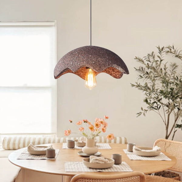 Thehouselights-Designer Flower-Shaped Pendant Lighting-Pendant-Red-