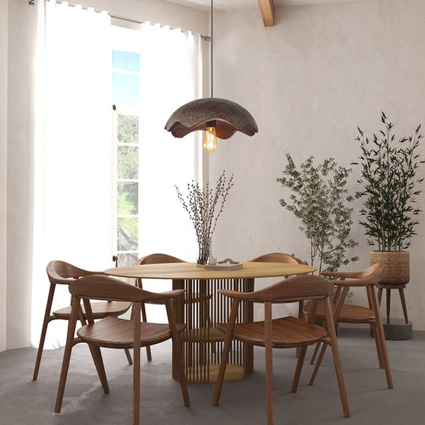Thehouselights-Designer Flower-Shaped Pendant Lighting-Pendant-Rusty-