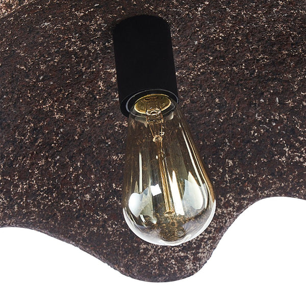 Thehouselights-Designer Flower-Shaped Pendant Lighting-Pendant-Rusty-