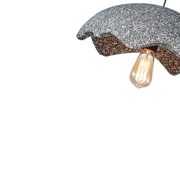 Thehouselights-Designer Flower-Shaped Pendant Lighting-Pendant-Rusty-