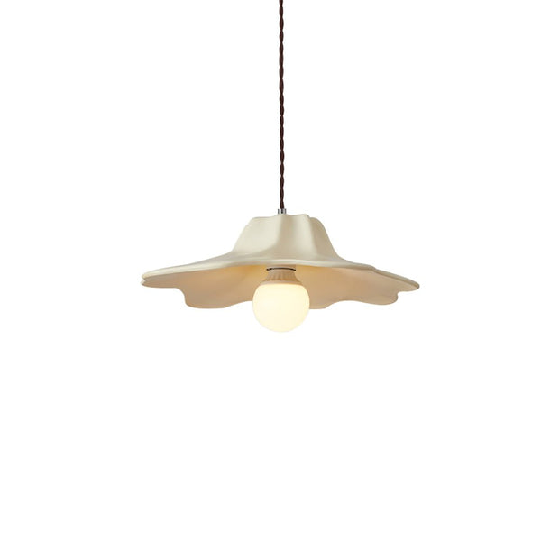Thehouselights-Designer Fluted Shade Pendant Lighting-Pendant-Beige-