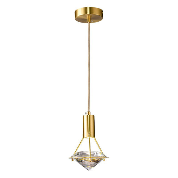 Thehouselights-Diamond Crystal Pendant Light-Pendant--