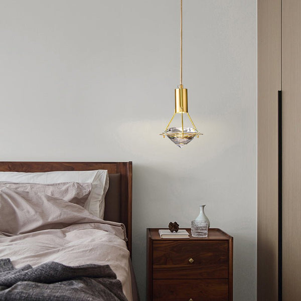 Thehouselights-Diamond Crystal Pendant Light-Pendant--
