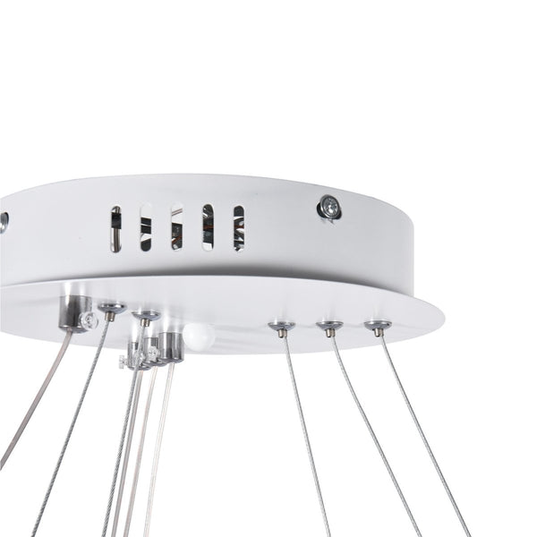Thehouselights-Dimmable LED Three-Ring Chandelier-Chandelier--