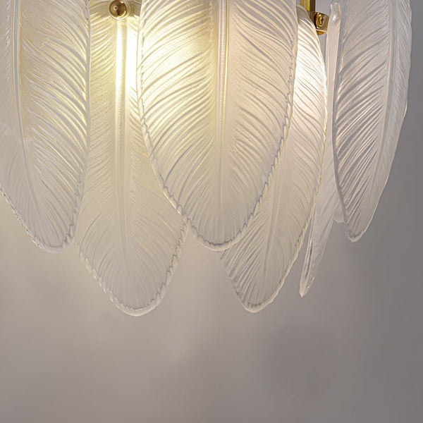 Thehouselights-Feather-shaped Wall Sconce-Wall Lights--